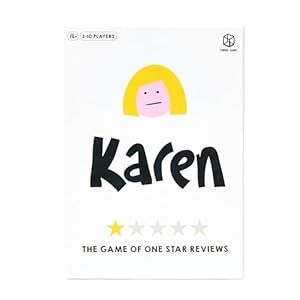 Karen Party Game – Hilarious Fake Complaints vs. Real One-Star Reviews! Fun Bluffing Game for Game Night, Ages 14+, 3-10 Players, 45-90 Minute Playtime, Made by Format Games