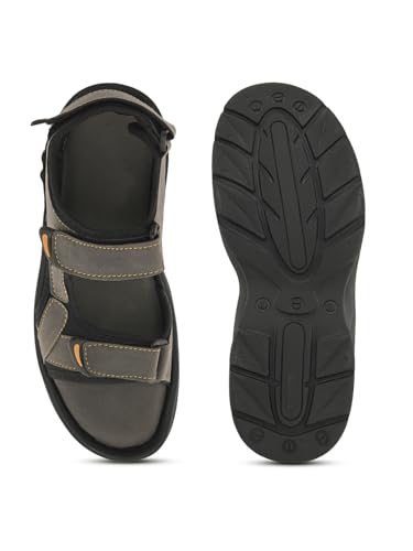 Image of STANPHORD Men Thong Sandals | Hook & Loop Backstrap | Casual Summer Outdoor Daily Wear | Cushioned Insole | Sporty Fashion Footwear (TPSN 14002)