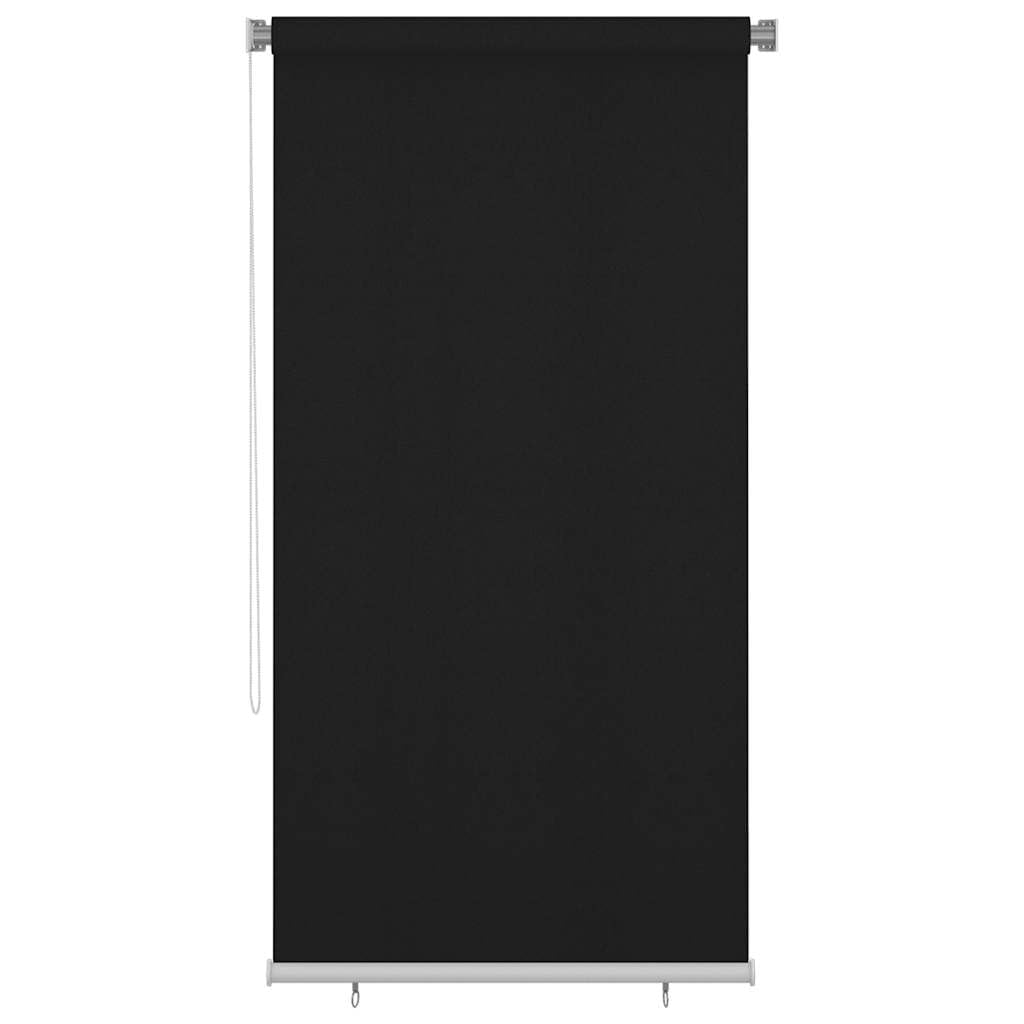 Tenda a rullo per esterni, 120 x 230 cm, nera, protezione solare