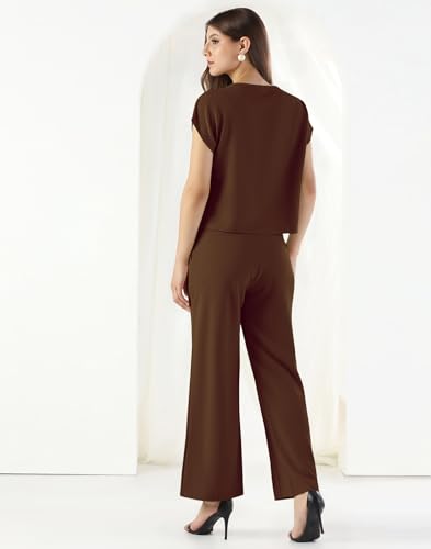 Image of Selvia Women's Tops and Trouser Co ord Set| Lycra Dress for Woman Stylish