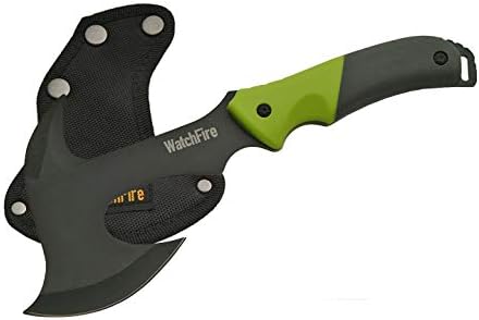 WatchFire 11.5" Coated Stainless Steel Spiked Back Camping Axe