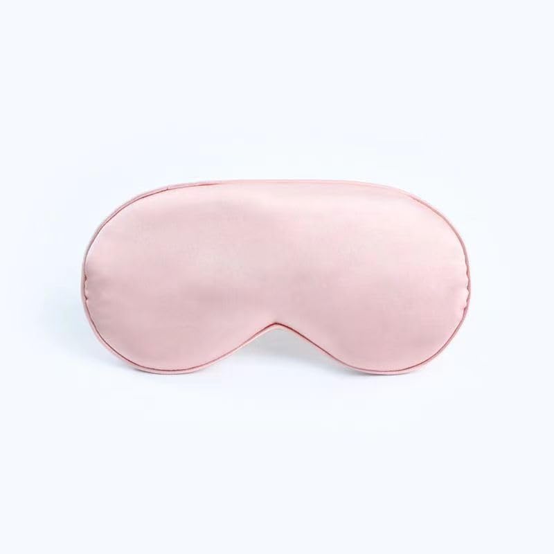 Heated Eye Mask, USB Eye Mask for Dry Eyes with Temperature & Timer Control, Warm Eye Compress Heating Pad for Sleep, Dry Eyes, Dark Circles, Puffy Eyes (Pink)