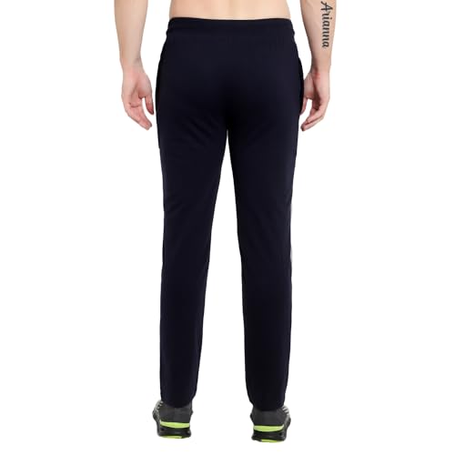 Image of Sportwear Casualwear Streachable Gymwear Trackpant for Men with Both Side Zipper Pockets Lower