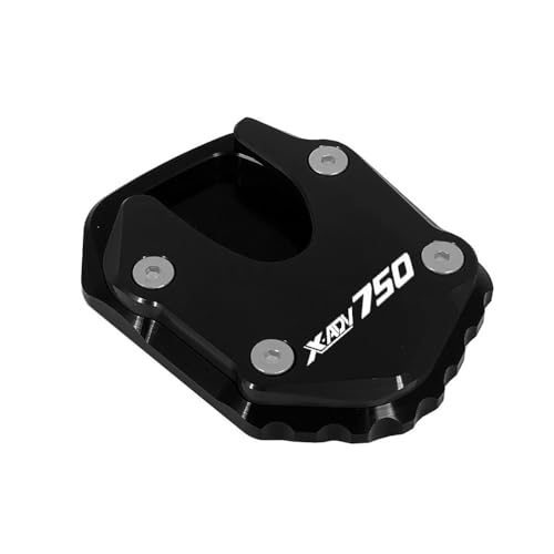 �I�[�g�o�C�A�N�Z�T���[ �z���_�ɑΉ� XADV 750 2021-2022 2023 CNC �L�b�N�X�^���h�����X�^���h�����p�b�h�T�|�[�g�v���[�g(2 BLACK)