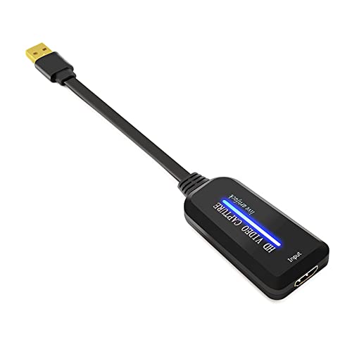 ZHENZQ 4K Graphics Card to USB 2.0 Video Recorder Adapter for Live Streaming Video