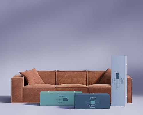 ROVE LAB M1 3-Seater Sofa Copper Tan