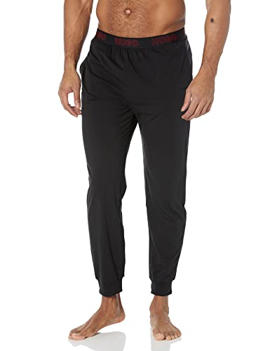 HUGO Men's Outline Logo Jogger Lounge Pants