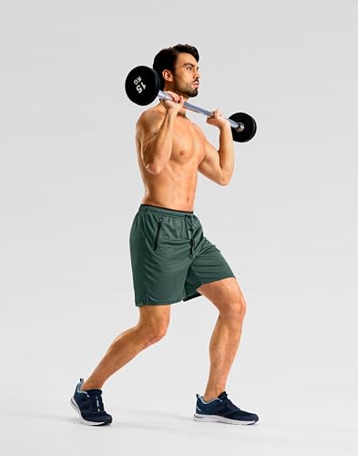 Image of G Gradual Men's Gym Workout Shorts Zipper Pockets 5 inch / 7 inch Quick Dry Breathable Runing Athletic Short for Men