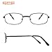 EFE Lightweight Reading Glasses Readers for Men Women 2.0 Thin Wire Metal Frame Spring Hinge Eyeglasses 4 Pack (Mixcolor, 2.0)
