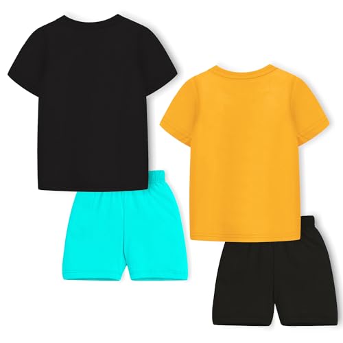 Image of Trampoline Boys Pack of 2 Printed T-shirt With Shorts