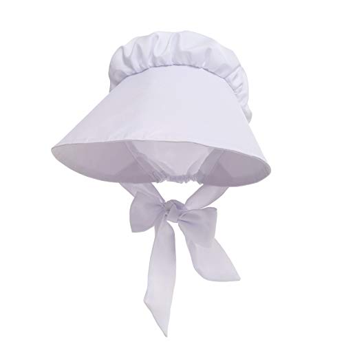 Chapeau coiffures de servante avec capuche médiévale et bonnet de paysanne GRACEART