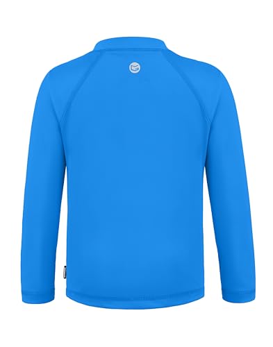Image of Toddler Boys Swim Shirts Rash Guard Long Sleeve UPF 50+ Sun Protection