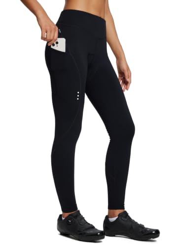 baleaf Women's Winter Cycling Pants Padded Fleece