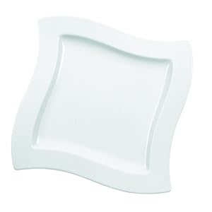 Villeroy & Boch New Wave Square Salad Plates, Set of 4