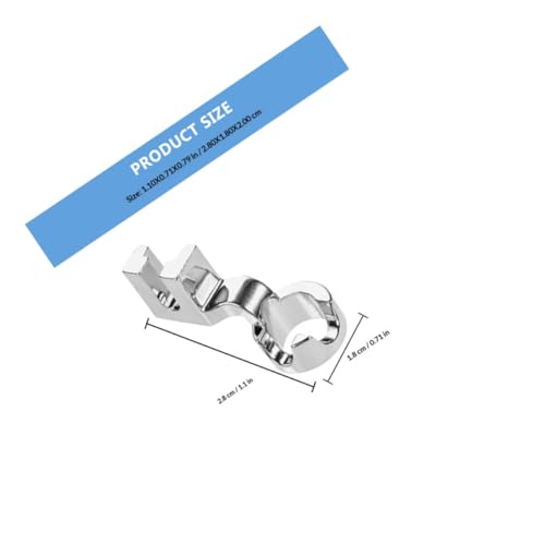 Mikikit Presser Foot para Máquina de Coser 2 Piezas miniatura 2