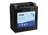  AGM12-16 Exide Motorcycle Battery 12V (4920)