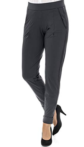 Raffaello Rossi Damen Hose Candice Stripe Relax Fit anthrazit (14) 40