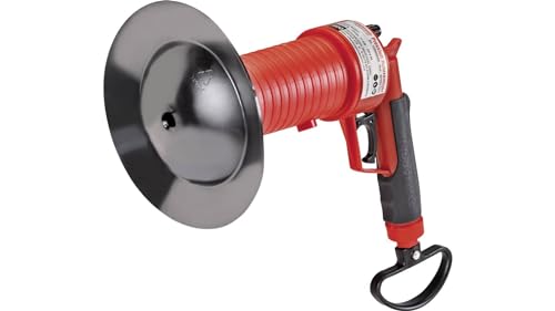 ROTHENBERGER Industrial Pressluft Rohrreiniger inkl. 4 Gummiadapter, Rohr frei in Bad, Küche,...