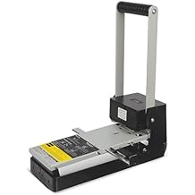 Carl, XHC-2145, Heavy Duty 2-Hole Punch 145 Sheet Capacity Paper Puncher with Precise Spacing, Built-in Waste Bin, Fits US & Metric Brooch Sizes Office, School & Binder-Ready Use.
