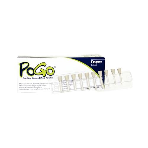 Dentsply 662023 PoGo One Step Diamond Micro-Polisher, Cups Refill (Pack of 40)