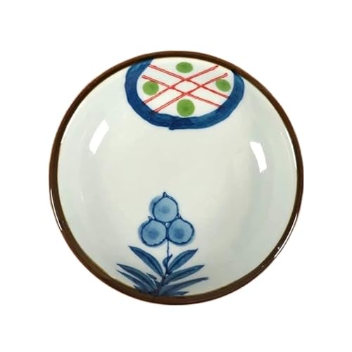 Dosificador de Aceite y Vinagre Dispensador de aceite y vinagre, vinagrera de vinagre de aceite de cerámica, salsa de soja o vinagrera con vertedor, condimento líquido con Condimento(9.5*2.3cm)