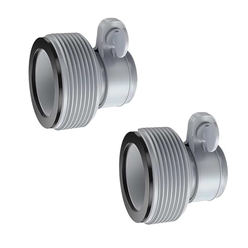 Sougrifow Pool Hose Adapter Type B Replacement for Intex Above Groud Pools - Conversion 1.25 to 1.5 Hoses Fits Pool Filter Pumps Sand Filters Saltwater Systems (2 Pack-B)