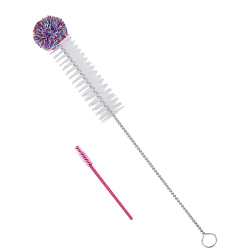 GOSYUNME Hummingbird Feeder Cleaning Brushes Versatile Bendable Cleaner Brush for Various Size Feeders Gentle Bristles with Soft Tip No Rust of Stainless Steel 304 of Cleaning Kit 12.87 in Blue
