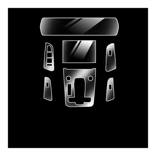 Protecteur d'écran navigation film de protection en TPU pour console Baic Pékin X7