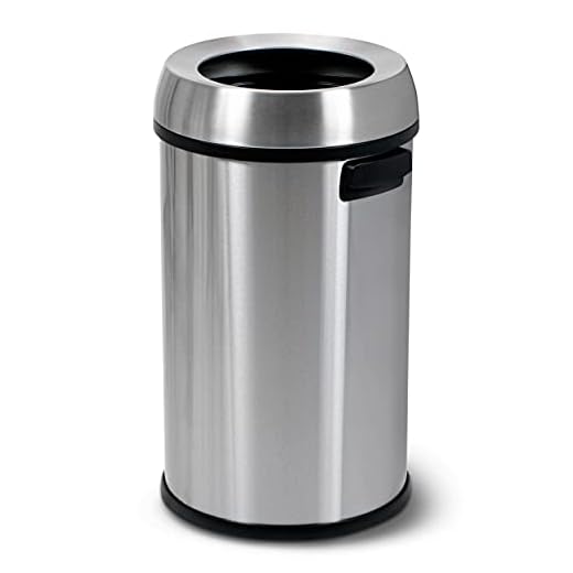 Simpli-Magic Open Top Trash Can 65L