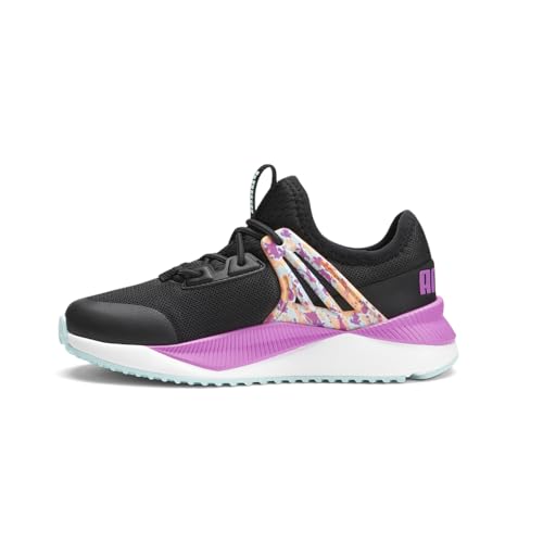 PUMA Kids Girls Pacer Future Splatter Lace Up Sneakers Shoes Casual - Black3
