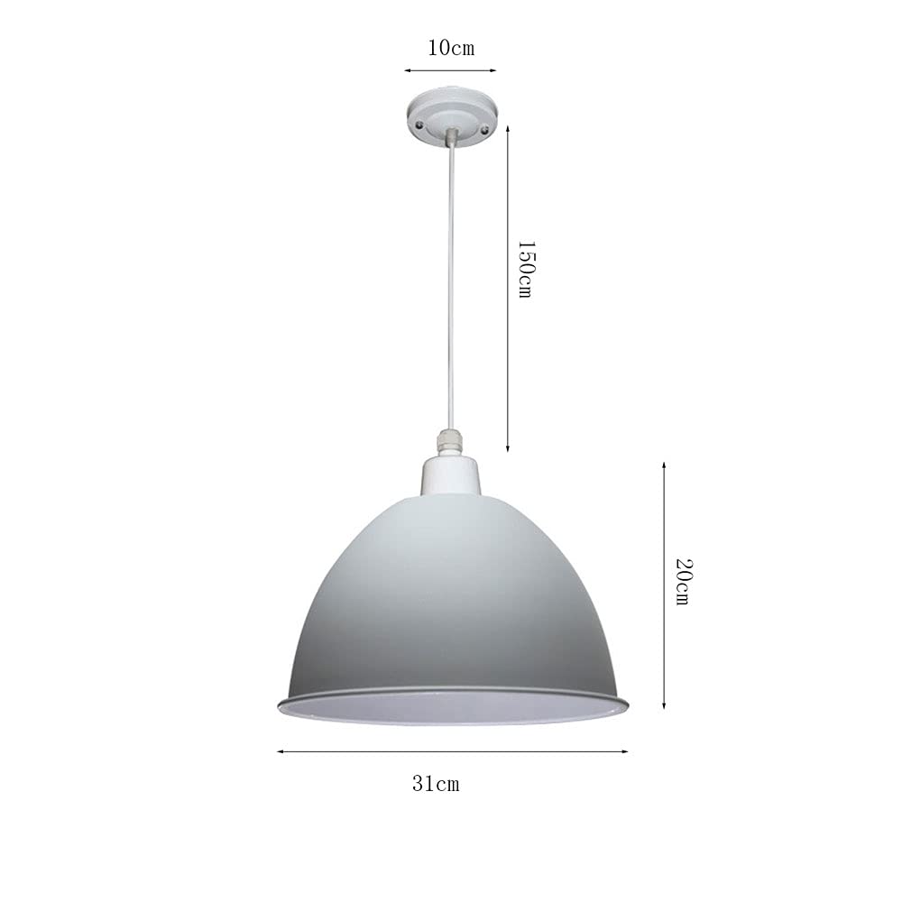 Lámpara colgante de aluminio con Forma de macarrón, Moderna, de Color nórdico, con Una Sola cabeza, protección Ocular Suave, Ideal para Bar, cafetería, restaurante, mesita de Noch