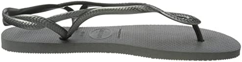 Havaianas Women's Flip Flops, (Steel Grey), 3/4 UK | Image 4