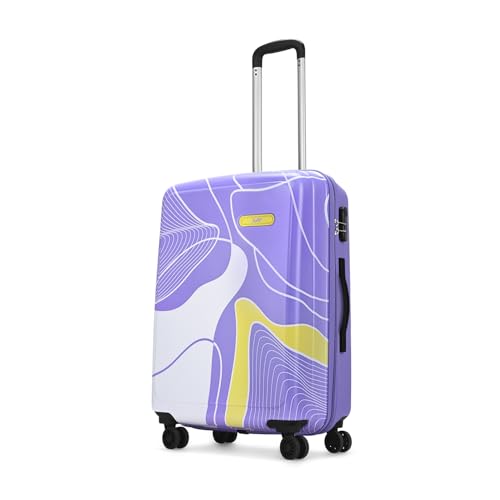 Paradise Check-in Trolley Bag 67cm | Medium | Hard Luggage | Smooth 8-Wheel Suitcase | Combination Lock with Sturdy Anti-Theft Zipper | 5-Year Interna
