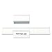 MasterVision FM1325 Magnetic Card Holders, 2w x 1h, White, 25/Pack