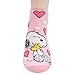 socksense The Peanuts Snoopy Women and teen girls Cartoon Character Series Licensed Socks (Cotton Blend, Day_5pairs)