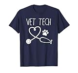 Photo Gallery vet tech love tshirt, animal love care paw print regalo maglietta Photo Gallery vet tech love tshirt, animal love care paw print regalo maglietta