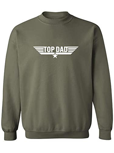 zerogravitee Top Dad Crewneck Sweatshirt