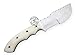Beautiful Camel Bone Handmade D2 Steel Tracker Hunting Knife Prime Quality