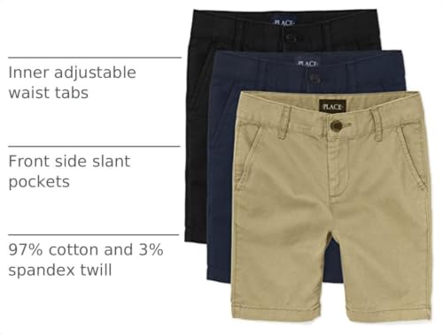 Image of The Children's Place Boys' Stretch Chino Shorts