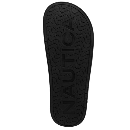 Image of Nautica Men's Athletic Cushioned Casual Slip On Shower Pool Beach Slide Sandals