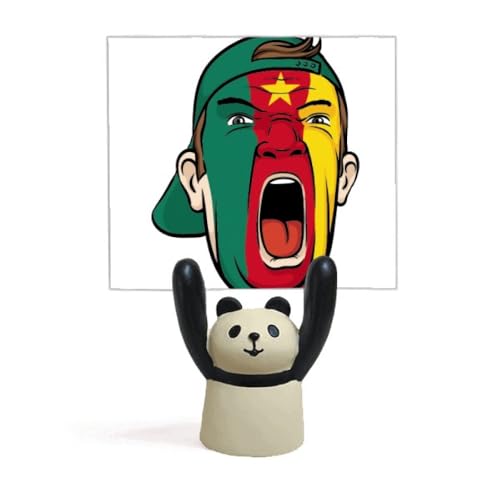 Support de tête du Cameroun panda pour sublimer un meuble vide