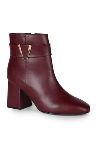 Image of Allen Solly womens Allen Solly Women Boots Mid Calf Boot