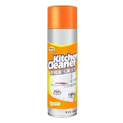 Image of Multipurpose Bubble Foam Cleaner Kitchen Cleaner Spray Oil & Grease Stain Remover Chimney Cleaner Spray Bubble Cleaner All Purpose Foam Degreaser Spray
