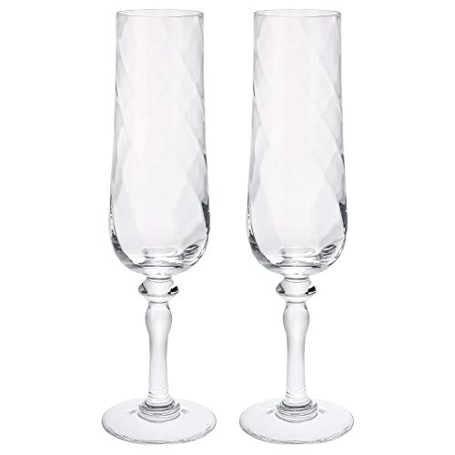 IKEA Konungslig Champagne Flute, Clear Glass