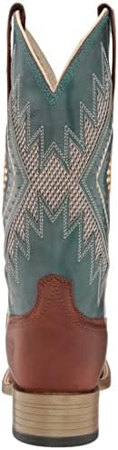 Ariat Womens Sienna VentTek 360° Western Boot Copper Cafe/Timeless Teal 6 | Image 2