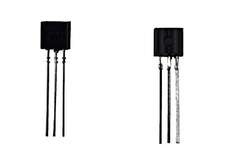 Image of REES52 T0-92 Power Transistor assortment Kit NPN PNP Kit Set Three Pins 15 Values 300PCS (20pcs for each Value) with Clear Plastic Box