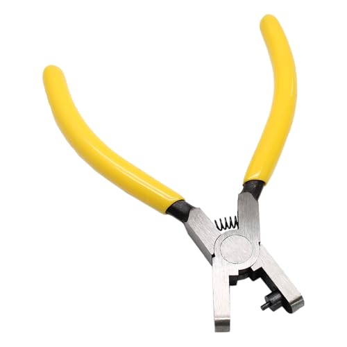 Hitefu 2mm Leather Hole Punch Plier, Universal Watch Band Punch Tool, Shoe Strap Puncher, Versatile Repair Tools for Belts, Shoes, DIY Crafts