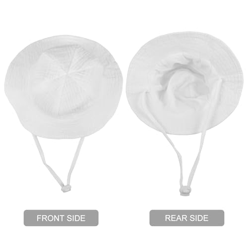 Chapeau de soleil pour bébé en coton pour la plage et les sorties - 6
