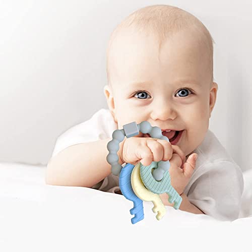 Intatikoo ZC257 Baby Teether Keys,Teething Keys Toys thumb #4