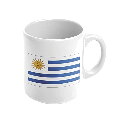Mygoodprice MUG en céramique au motif Drapeau Uruguay